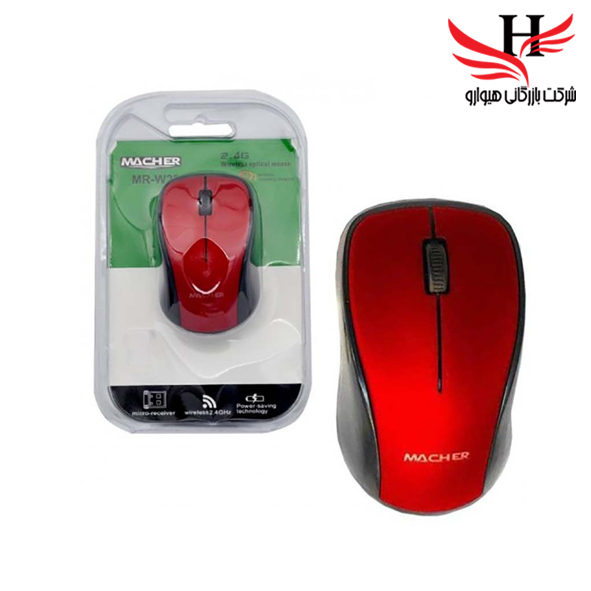 تصویر ماوس وايرلس مچر MACHER MR-W23